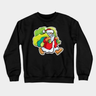 Santa coming Crewneck Sweatshirt